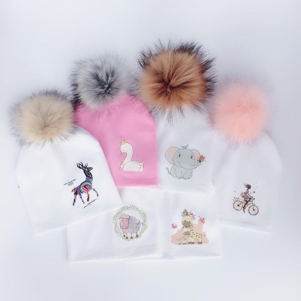 Chapeau pour bébé garçon et fille, motif éléphant licorne, tendance, pour enfant