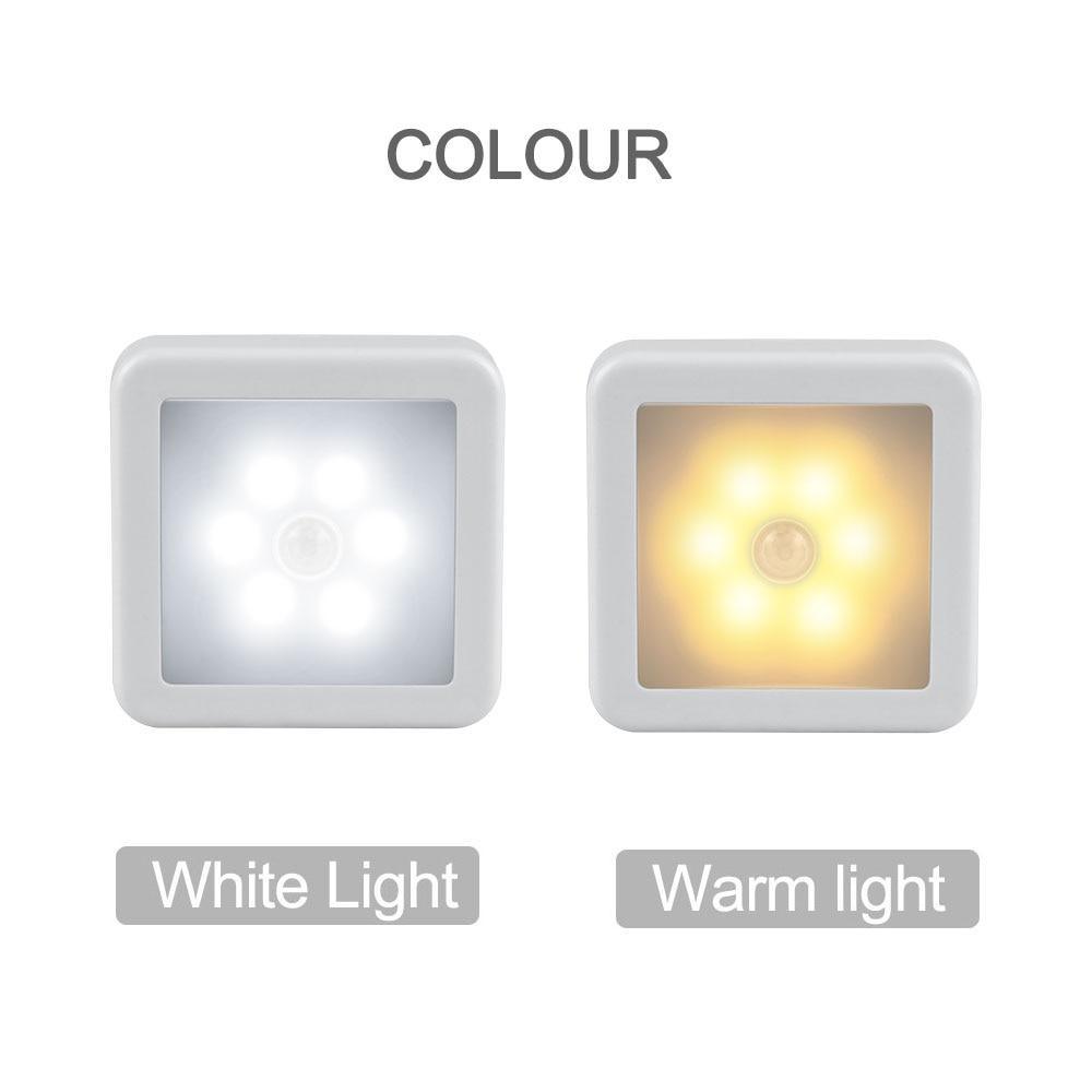 Nouvelle Veilleuse LED Portable Intelligente à Détecteur de Mouvement pour WC, Escaliers et Chambres