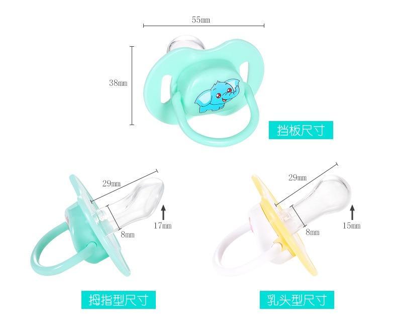 Sucette moderne pour bébé, nouvelle tétine en silicone de qualité alimentaire, tête ronde, pour nourrissons et jeunes enfants