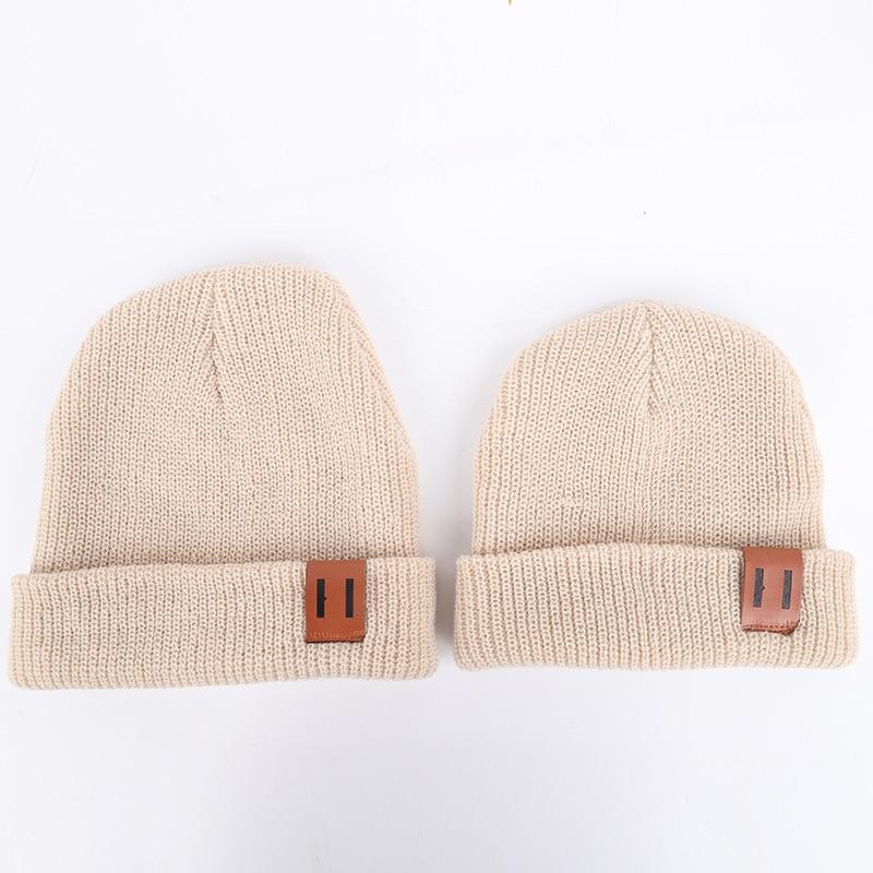 Tendance NOUVEAU Bonnets d'hiver pour bébés Chapeaux d'hiver chauds pour enfants Bonnets tricotés pour bébés Chapeaux de nouveau-nés