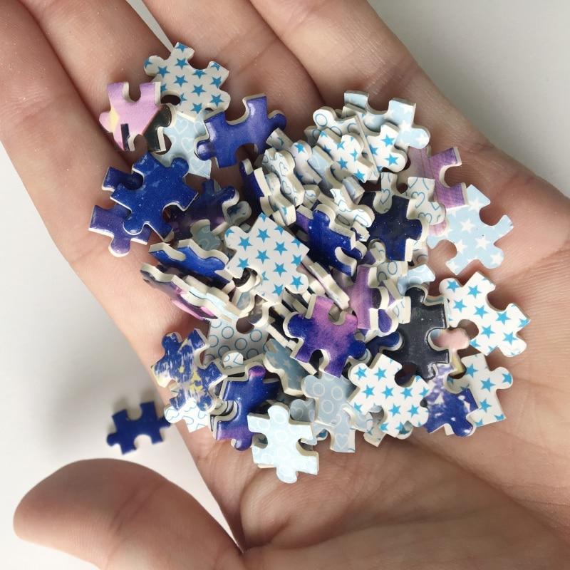 1000 pièces en bois à assembler, puzzle paysage Voyage dans l'espace, jouets pour adultes, enfants et amusement à la maison