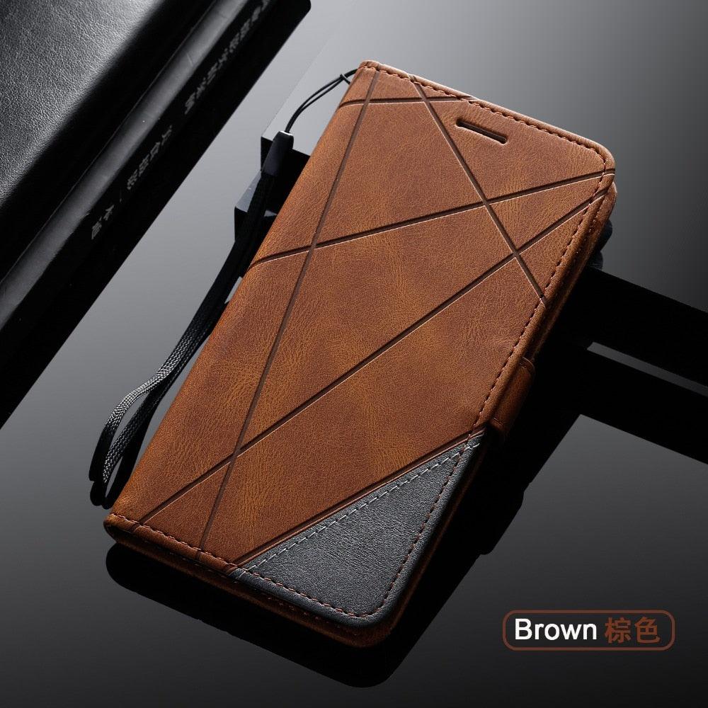 Étui en Cuir Magnétique pour iPhone 14 13 12 Mini 11 Pro Max XS XR 7 8 6 6S Plus SE 2023 Housse Portefeuille Luxe à Rabat avec Porte-Cartes et Support Étui Portefeuille en Cuir Housse à Rabat avec Boucle Magnétique pour iPhone