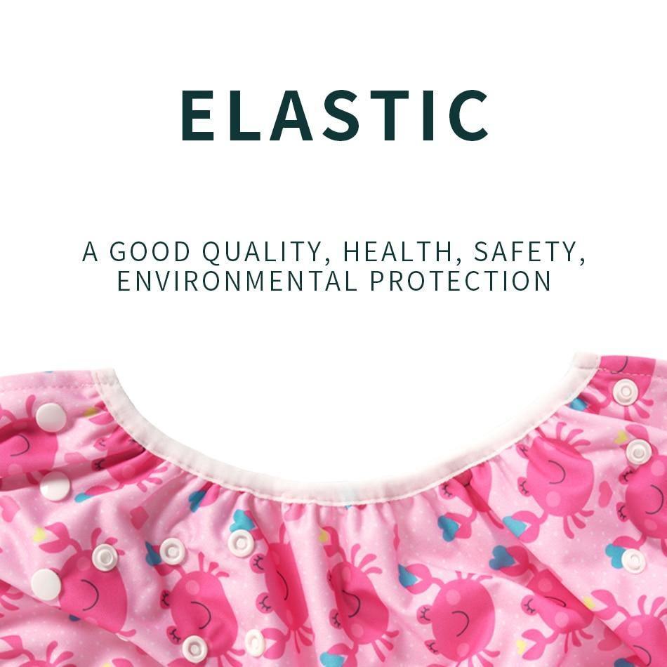 Couches de bain réutilisables pour bébé, maillot de bain de dessin animé pour enfants, culotte de bain d'été ajustable pour bébés