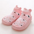 Chaussettes Bébé à Semelles en Caoutchouc Chaussettes Infantiles Nouveau-nés Enfants Chaussettes de Sol Antidérapantes à Semelle Souple pour Enfants