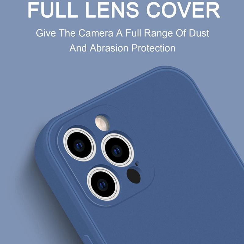 Coque de téléphone portefeuille simple en silicone pour iPhone 13 12 11 Pro Max Mini avec porte-cartes, coque de protection intégrale classique en silicone, anti-rayures et antichoc