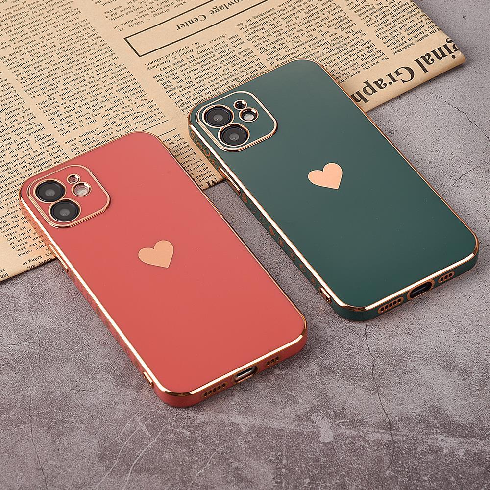 Coque de téléphone élégante pour femme pour iPhone 13 14 Pro Protection d'objectif d'appareil photo pour iPhone 12 11 Pro Max 14Plus Étui antichoc Pare-chocs luxueux Motif mignon Femmes Filles Coque d'appareil photo antichoc en silicone souple