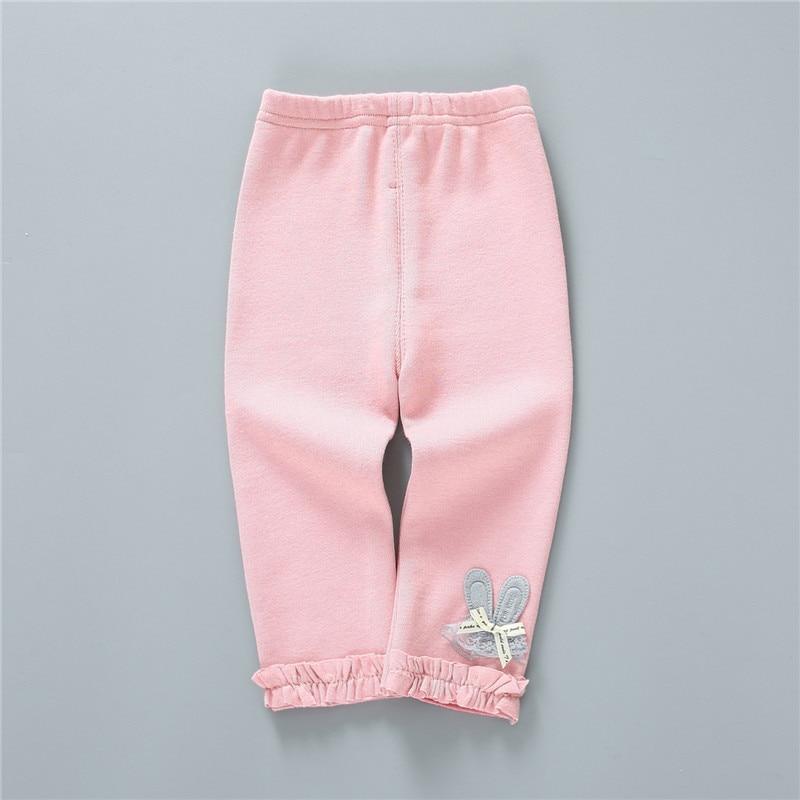 Mode NOUVEAU Pantalon d'hiver pour bébé fille nouveau-né Taille élastique Pantalon long Legging Bébé Vêtements enfants pour bébé
