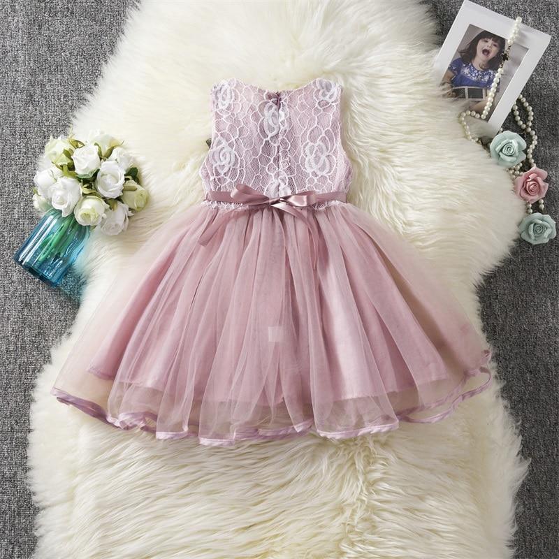 Robe de luxe moderne à fleurs pour nouveau-né, nouvelle collection d'été, vêtements mignons pour bébés filles, robe de soirée en tulle et dentelle pour filles