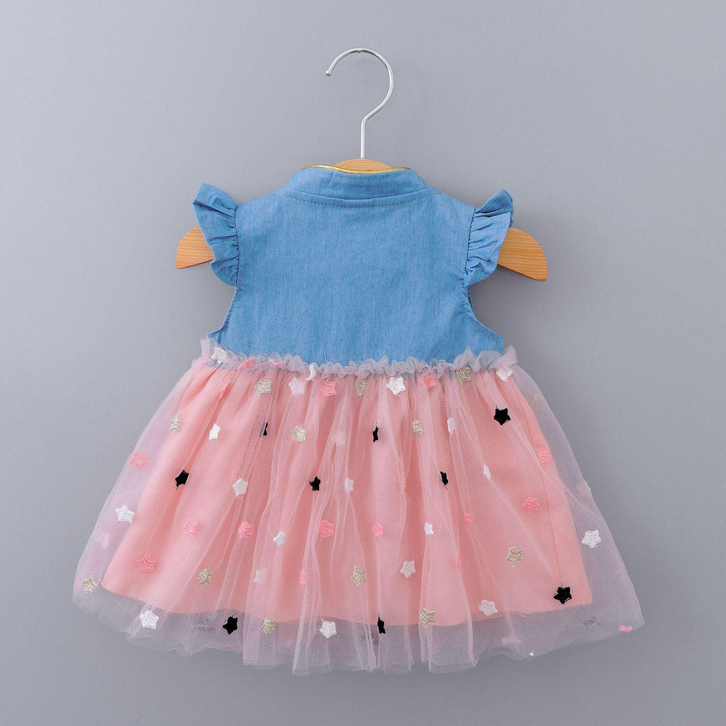 Robe tutu de soirée pour bébé fille de 0 à 2 ans au design princesse élégant et moderne, en tulle