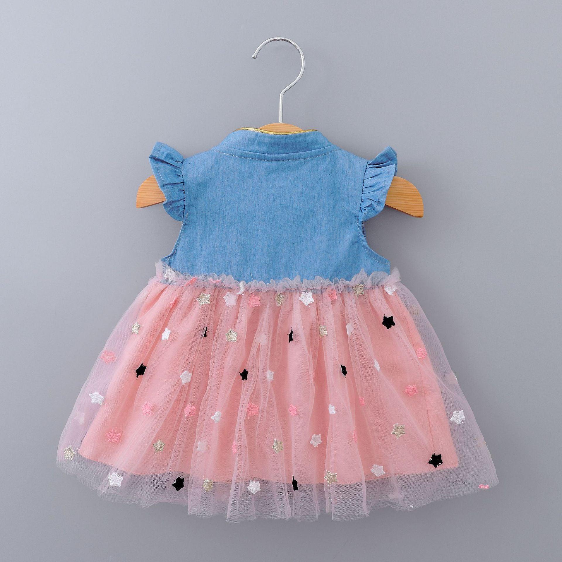 Robe tutu de soirée pour bébé fille de 0 à 2 ans au design princesse élégant et moderne, en tulle