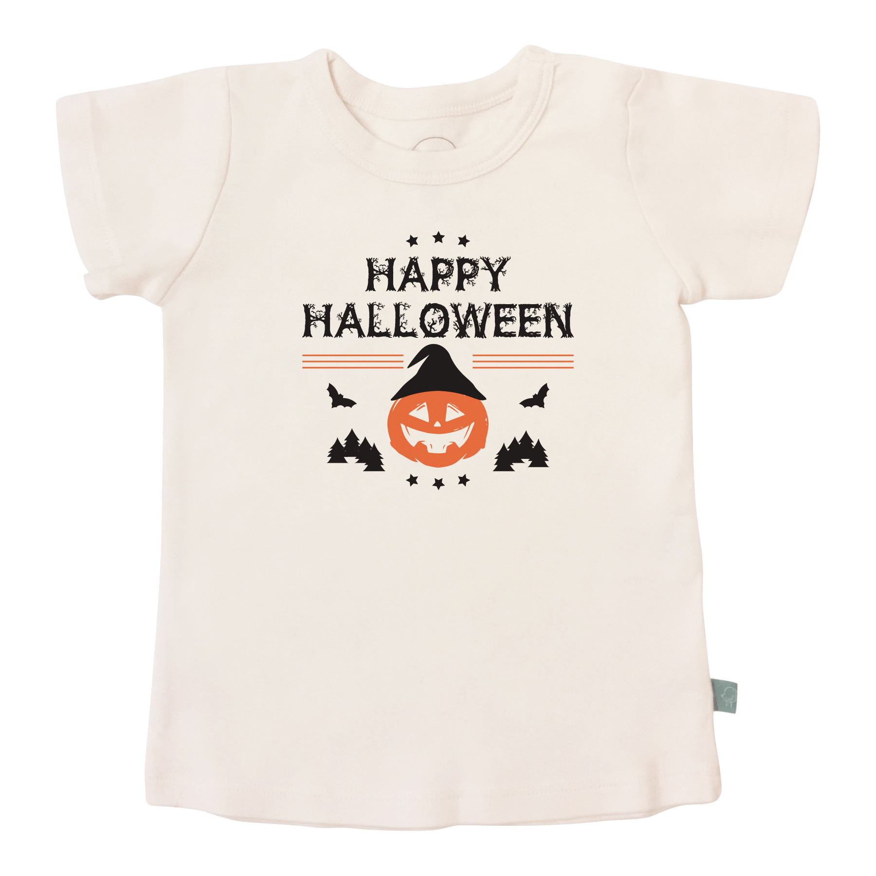 tee-shirt imprimé | citrouille d'Halloween