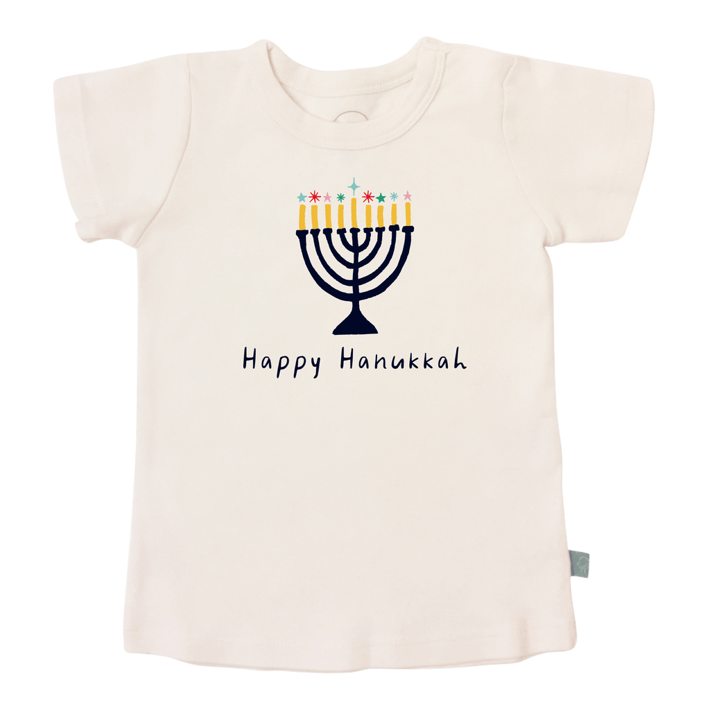 t-shirt à motif | hanouka