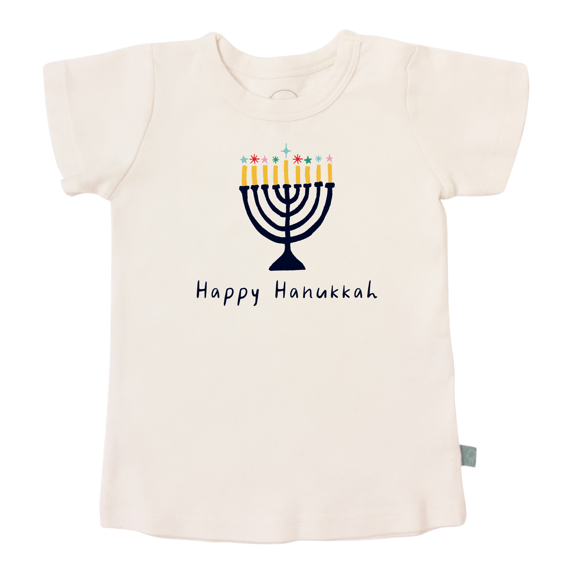 t-shirt à motif | hanouka