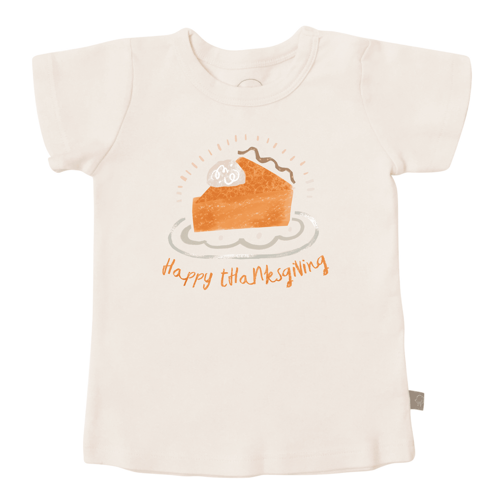 tee-shirt imprimé | tarte de Thanksgiving