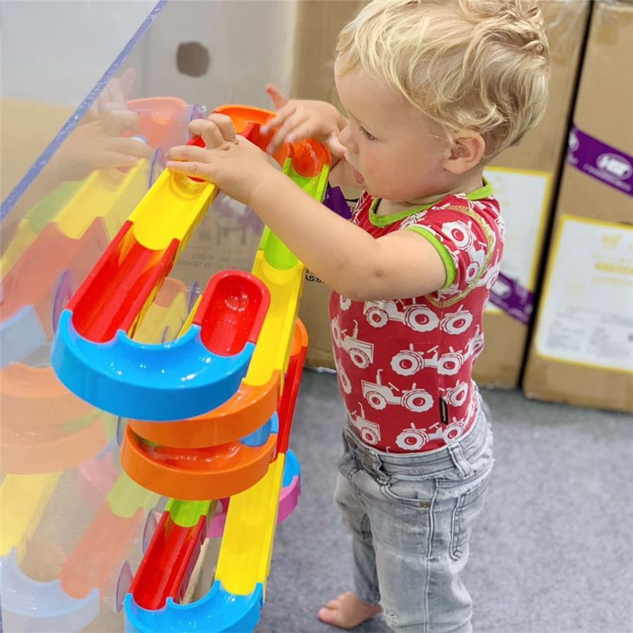 Jouets de bain, ventouses, pistes de billes, jouets aquatiques pour enfants, jeux de douche pour baignoire