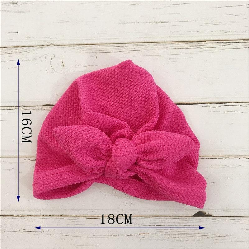 Chapeau de bébé fleur élégant Turban pour tout-petits Bandeaux Chapeau de bébé bonnet pour nouveau-nés Filles