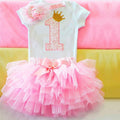 Nouvelles robes de baptême en tutu pour bébé 1er anniversaire, gâteau, pour fête d'enfants, 1 an, pour fête d'anniversaire de bébé fille