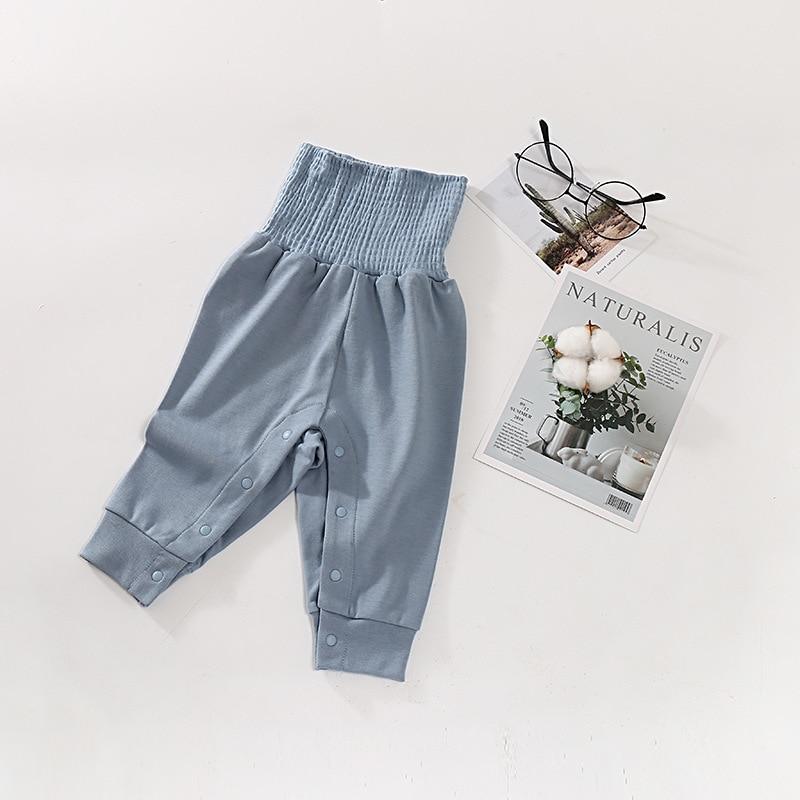 Pantalon moderne pour nouveau-né pour toutes les saisons avec pantalon taille haute bébé 100% coton doux pantalon fille et pantalon garçon 0-24 mois pour enfants