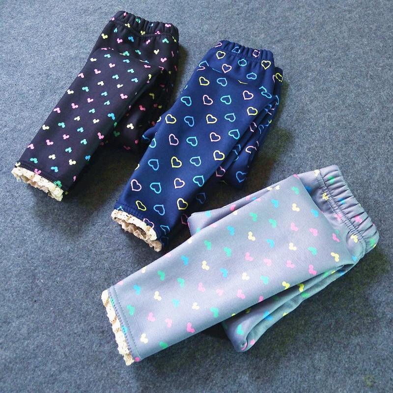 Legging Épais Luxe Moderne Enfant Fille Garçon Automne Hiver Pantalon Doublé Bébé Fille Garçon Vêtement Enfant Fille