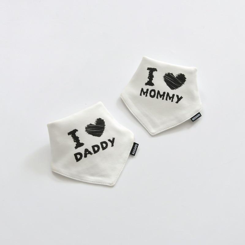Lot de 2 bavoirs bandana double épaisseur en coton pour bébés, garçons et filles, bavoirs triangulaires, serviette pour nourrissons