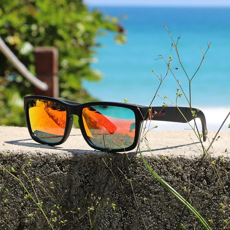 Nouvelle collection de lunettes de soleil de sport polarisées pour homme, couleurs éclatantes, lunettes de soleil pour l'extérieur, la conduite, photochromiques avec boîte.