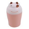 Gobelet de shampoing mignon en forme de dessin animé pour bébé, cuillère de douche, baignoire, bouteille d'arrosage pour enfants, douche
