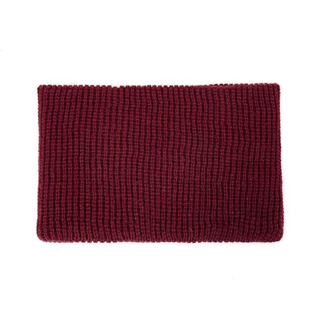 Ensemble moderne pour bébé : bonnet, écharpe et tour de cou – Bonnets écharpes chauds en tricot pour enfants