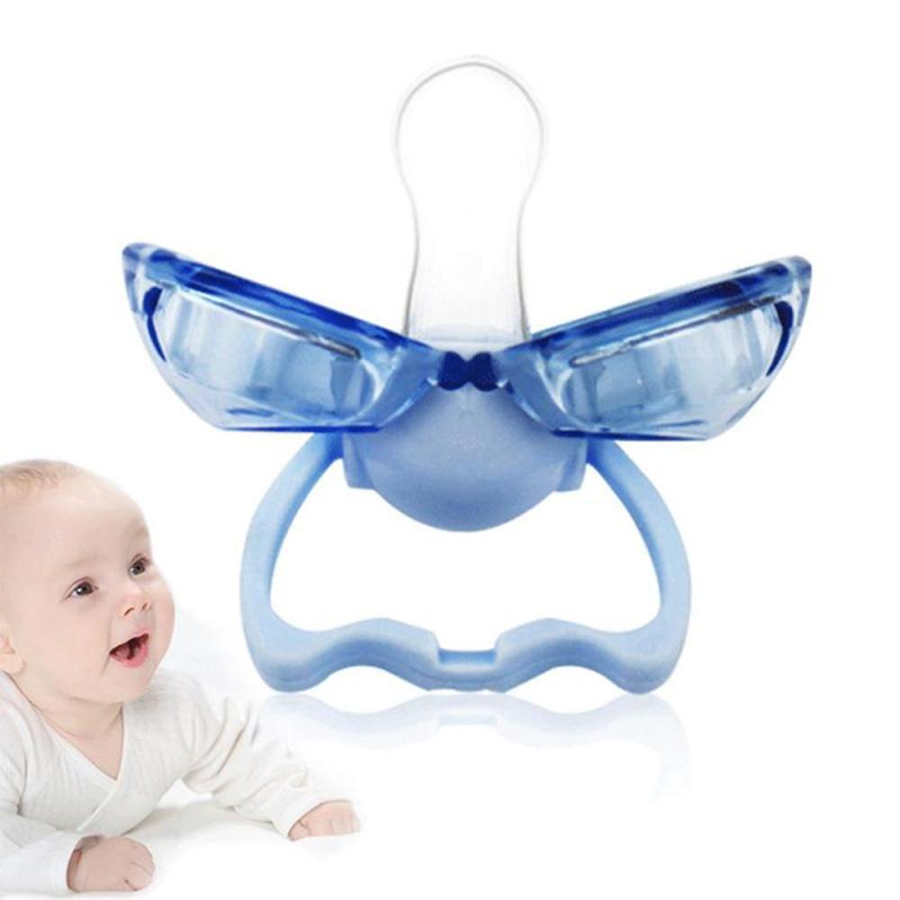 Sucette Moderne Unique pour Bébé et Enfant, Tétine en Silicone, Étui de Rangement de Voyage, Protection Anti-chute, 2 en 1 pour Bébé et Enfant