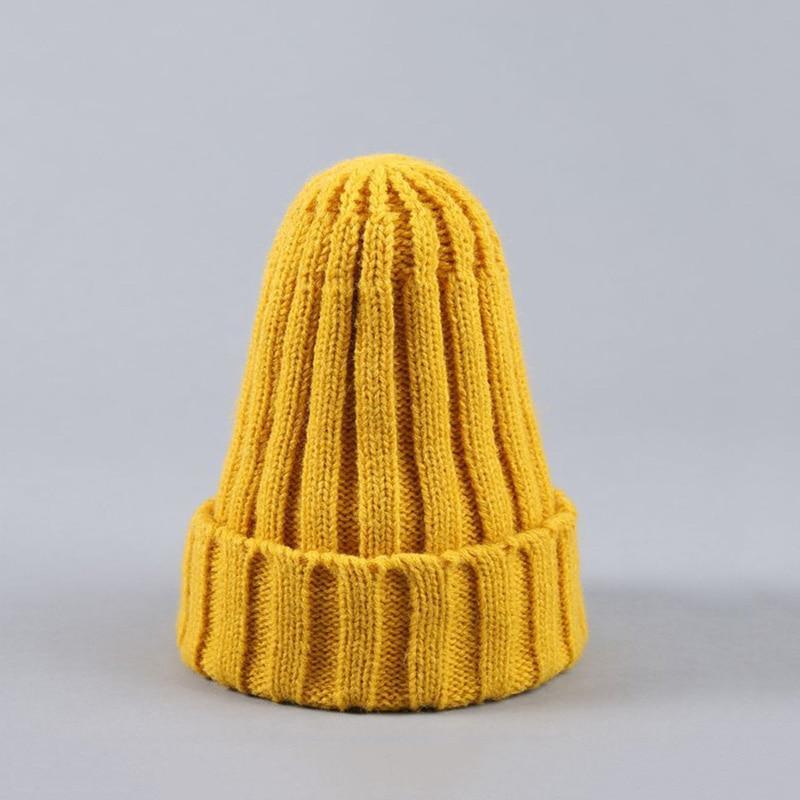 Ensemble bonnet et écharpe mignons pour bébé - Bonnet d'hiver en tricot chaud avec pompon pour bébé fille