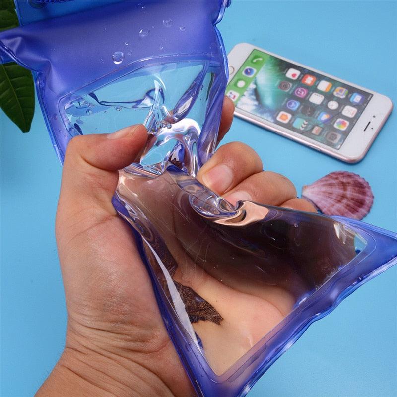 Étui étanche universel pour iPhone X XS MAX 8 7 Coque Housse Sac Étuis Téléphone étanche Coque de téléphone pour photos sous-marines et enregistrement vidéo Téléphone étanche compatible avec iPhone