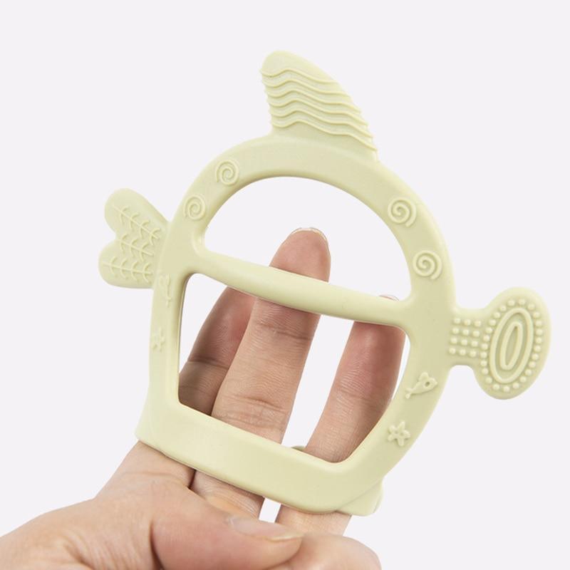 Gants de dentition en silicone pour bébé, sucette de soins dentaires pour nouveau-né, jouets de dentition durables pour enfants suçant les doigts, anneau de dentition pour le pouce