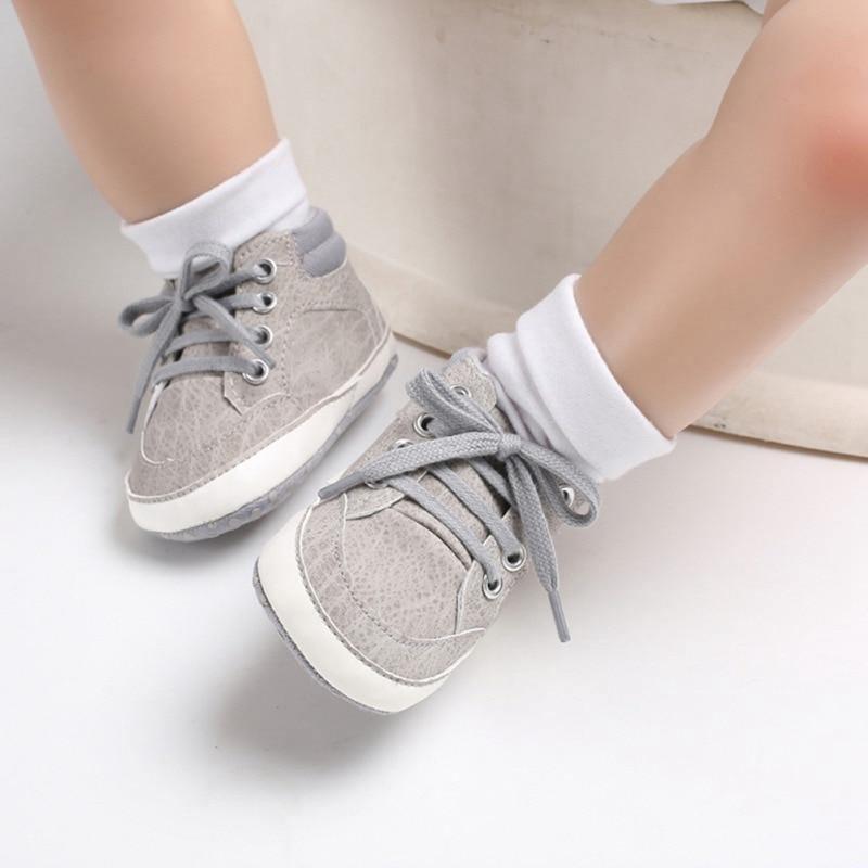 Chaussures bébé garçon en toile, nouveau-nés, premiers pas, enfants