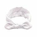 Bandeau Bébé Nœud Solide Mignon Doux Élastique Bandeau Cheveux Princesse Mignon Couvre-chef Accessoires Cheveux Pour Filles