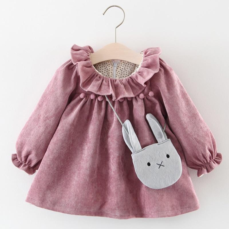 Vêtements de princesse d'automne pour bébé fille, hauts mignons à manches longues, dessin animé girafe pour bébés filles