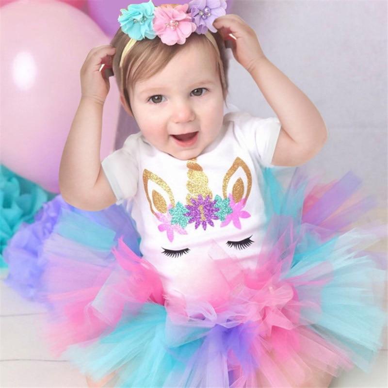 Robe tutu moderne pour bébés filles, tenue de fête 1er anniversaire, costumes de princesse pour filles de 12 mois