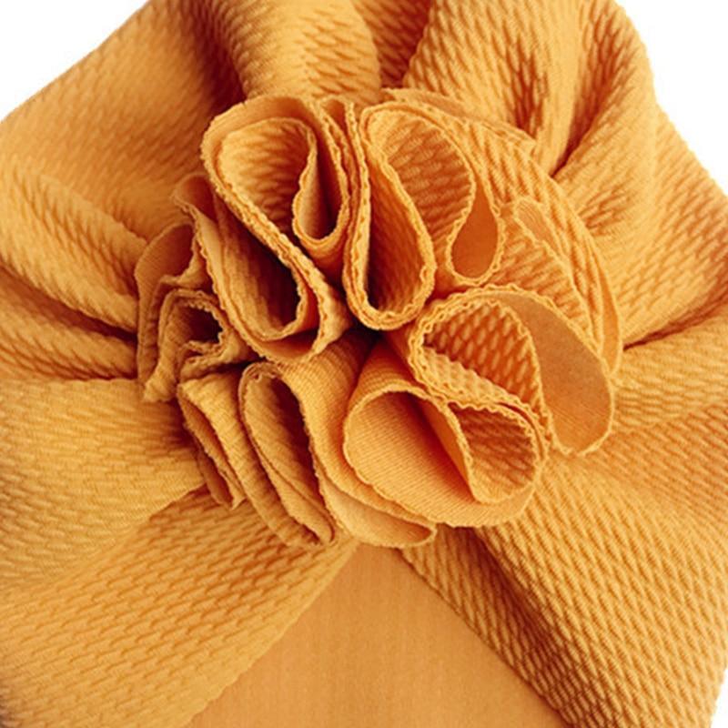 Bandeau Turban Fleur Mignon Chapeau Doux Bébé Nourrisson Accessoires Cheveux pour Nouveau-né