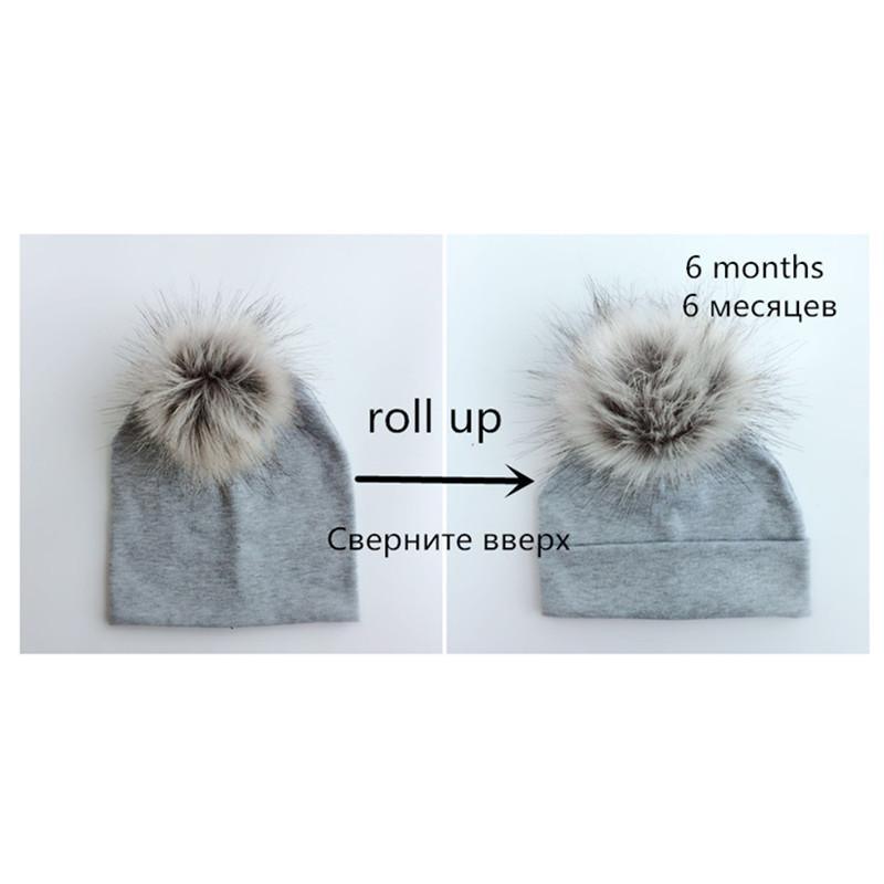 Chapeaux en coton pour bébés avec pompon, casquettes pour enfants, accessoires pour garçons, bonnets pour tout-petons.