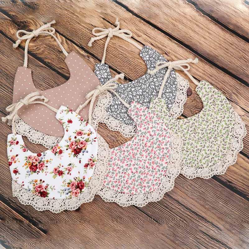 Bavoir de bébé, pour enfant en bas âge, avec pompon, double face, en coton et lin, lingettes anti-régurgitation, serviette anti-bave pour bébé