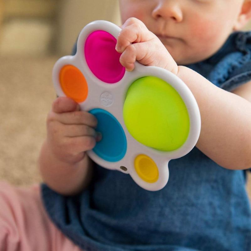 Jouets d'éveil pour bébé planche d'exercices hochets puzzle jouets tableau de développement de l'intelligence coloré jouets éducatifs précoces pour bébé enfants (coloré)