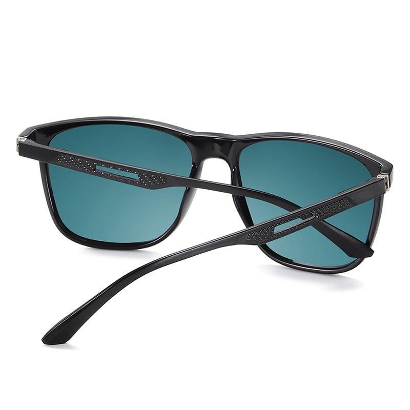 Lunettes de soleil carrées en titane de haute qualité pour hommes, polarisées, avec miroir dégradé, monture en titane TR90, oculos de sol gafas et protection UV400