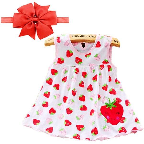 Robe Enfant Filles Robes De Soirée et De Mariage en Coton Rayé avec Col Revers et Manches Volantes