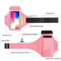 Brassard de sport vert, pochette de course zippée pour téléphone, support de bras, étui pour l'exercice et l'entraînement