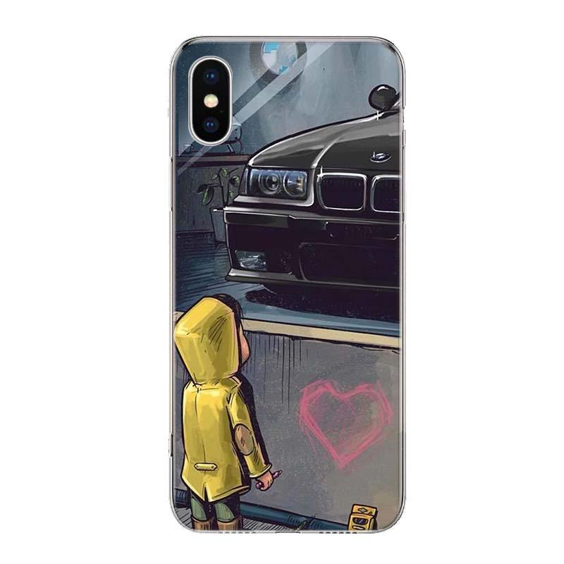 Coque De Téléphone Avec Dessin Animé De Garçon Pour Iphone 14 11 12 13 Pro Max Xr X Xs Mini 8 7 Plus 6 6s Se 5s Housse Souple En Silicone Pour Iphone