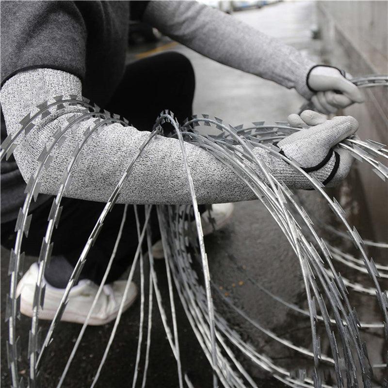 Manches de bras grises pour hommes, manches de protection résistantes sans doigts, manches de bras pour hommes et femmes, protection UV, manches de bras rafraîchissantes, protège-bras avec trou pour le pouce