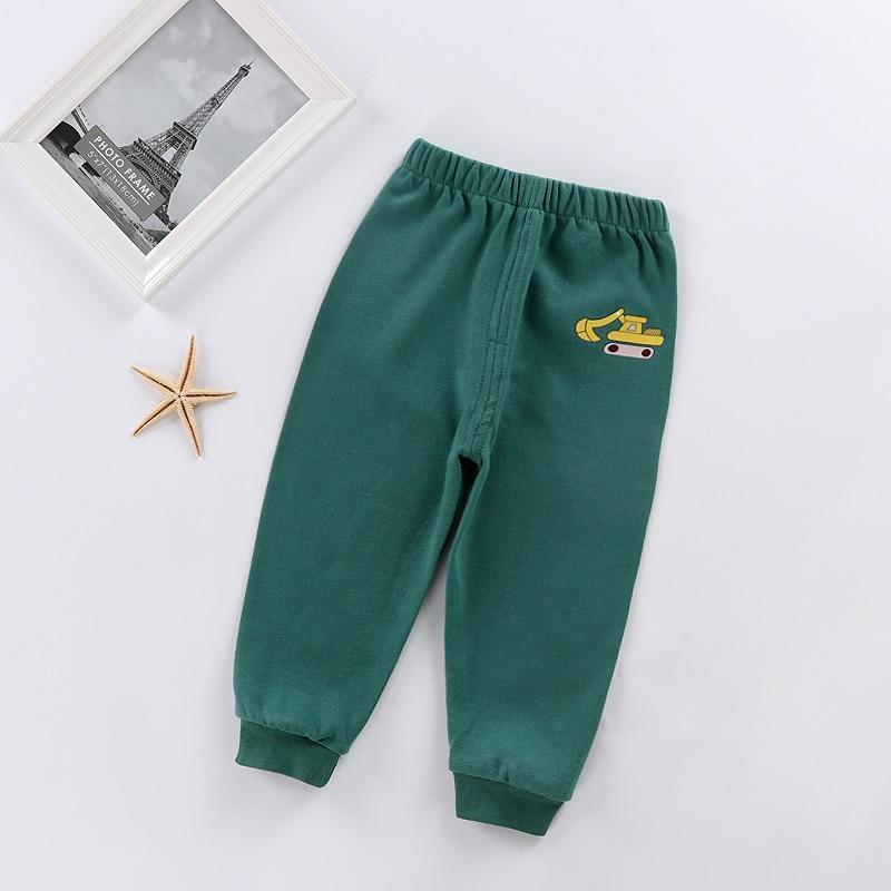 Pantalon d'hiver bébé pantalon fille garçon vêtements enfants pantalon couleur unie pantalon en coton