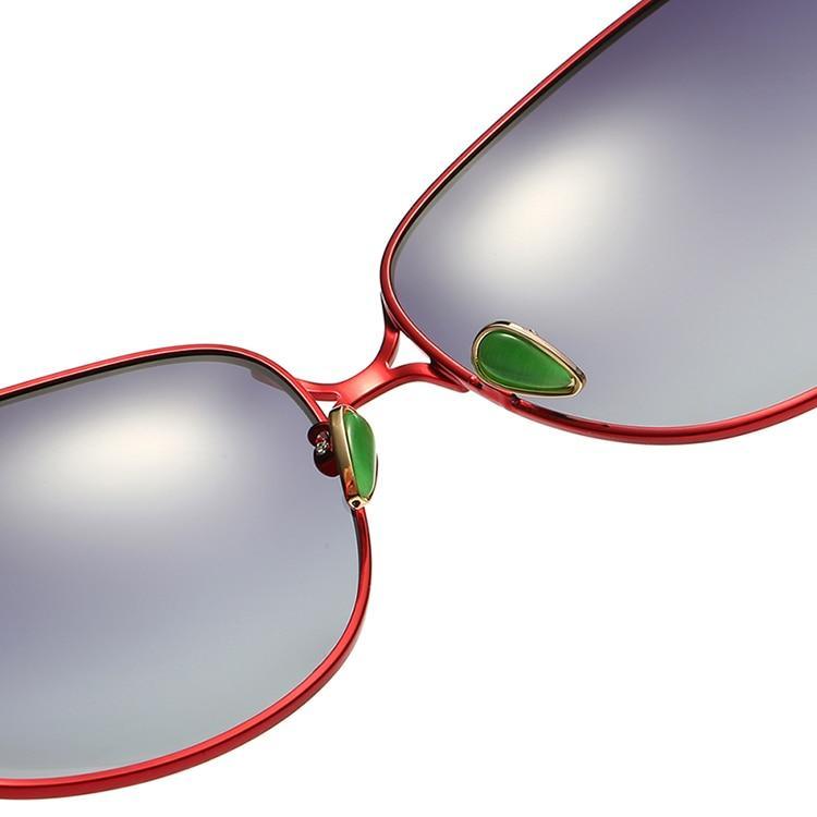 Élégantes Nouvelles Lunettes de Soleil Polarisées de Luxe pour Femme Nouvelles Tendances pour Dames Oculus de Sol