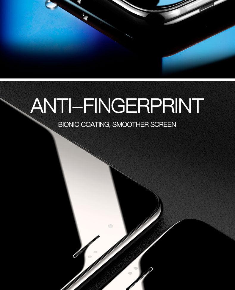 Verre Trempé Incurvé 9D pour iPhone 7 8 6 6S Plus SE, Protecteur d'écran en Verre pour iPhone 8, iPhone 7 Plus, iPhone 8 Plus, Film Protecteur en Verre Trempé