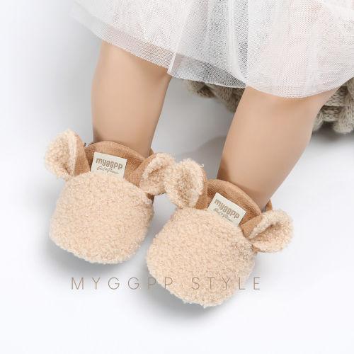 Nouvelle Mode Chaussures de Ramper pour Tout-Petits Nouveau-Nés Garçons Filles, Chaussons en Coton, Premiers Pas