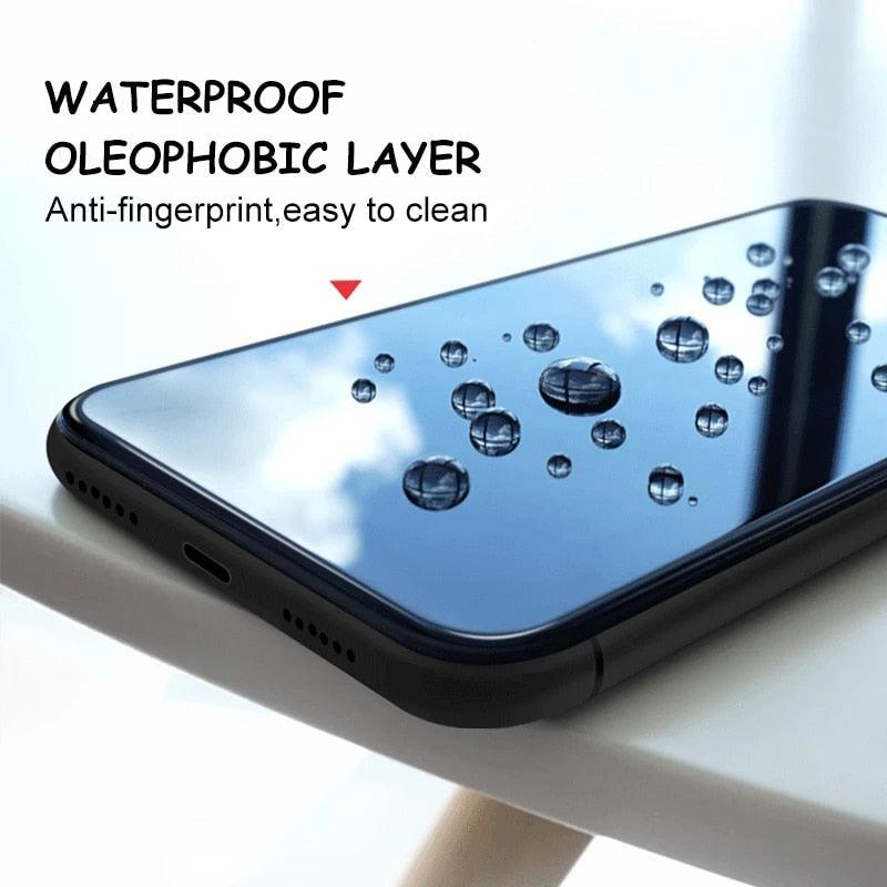 Verre de protection intégral 60D pour iPhone 12 11 13 14 Pro Max XR Film de protection d'écran en verre trempé pour iPhone 11 12 13 14