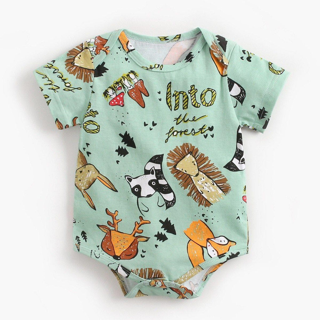 Combinaison de luxe moderne imprimée intéressante pour nouveau-né, vêtements pour enfants, barboteuse pour filles et garçons